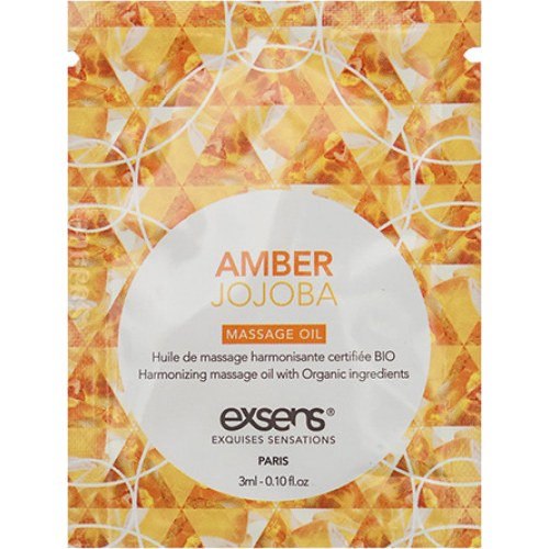 Massageolja Exsens Amber Jojoba 3 ml med naturliga ingredienser
