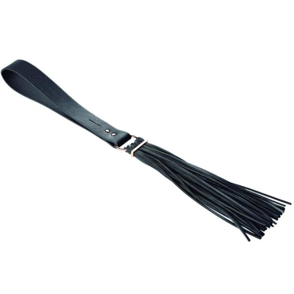 Flogger Maze Tassel Flogger från Bijoux Indiscrets, i svart