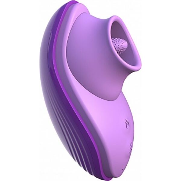 Vibrator Fantasy For Her Silicone Fun Tongue, med silikontunga och löstagbar kant