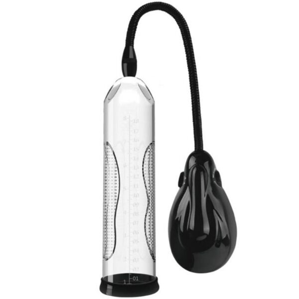 Penispump Pretty Love Alexander med genomskinlig cylinder och graderad skala