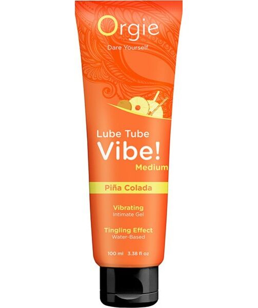 Tub på 100 ml med glidmedlet Orgie Lube Tube Vibe Piña Colada