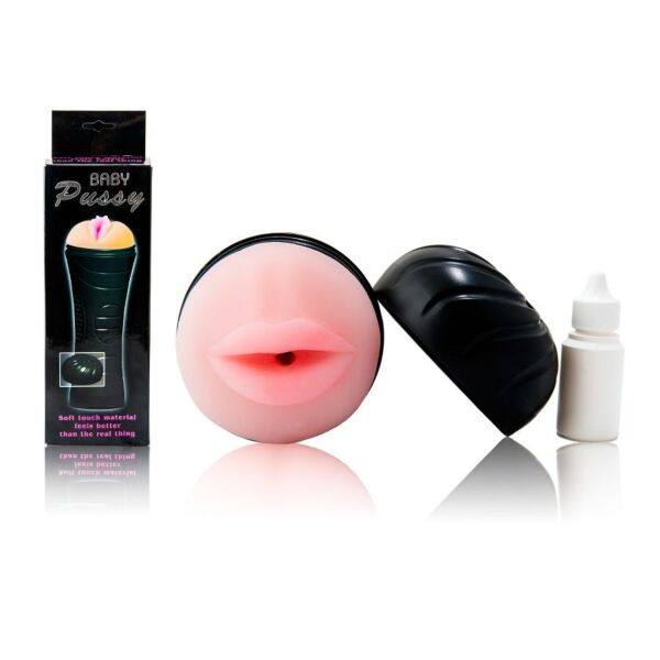 Masturbator Baile Baby Pussy Mun, en form av en mun i materialet Pure Skin
