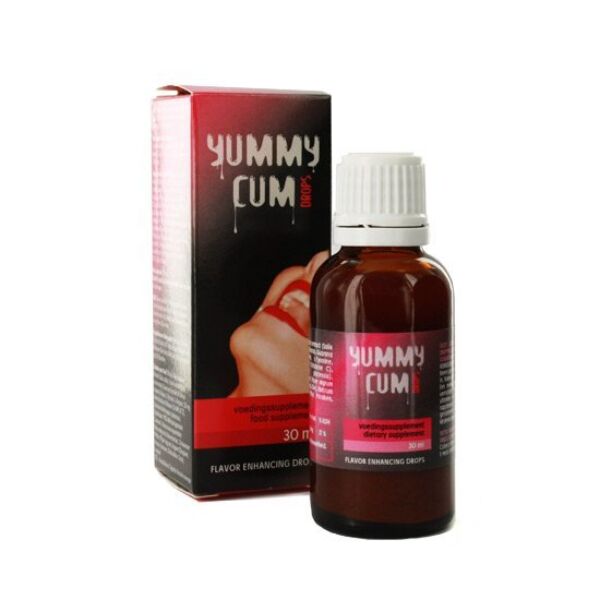 Kosttillskottet Cobeco Pharma Yummy Cum Drops i droppform