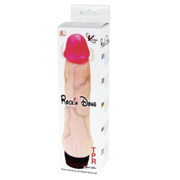 Realistisk vibrator Baile Rocking Dong III med tydliga vener