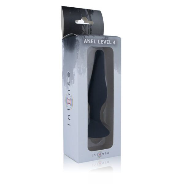 Anal dildo Intense Anal Level 4 15,5 cm, i svart