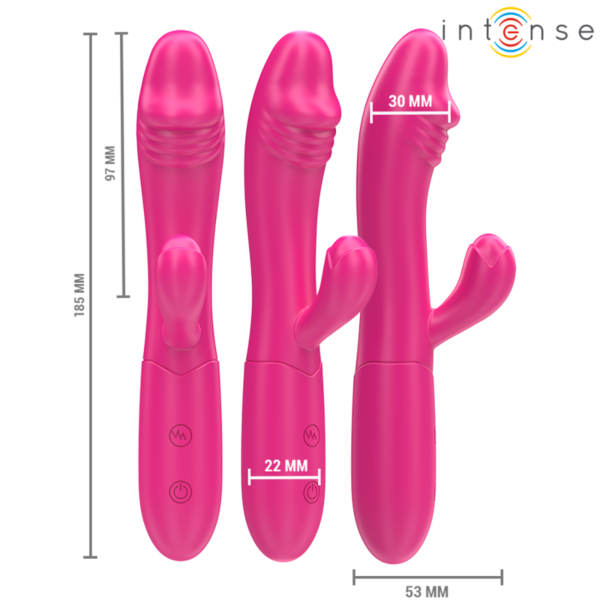 Vibrator Intense Fun Ivy med stimulerande tunga