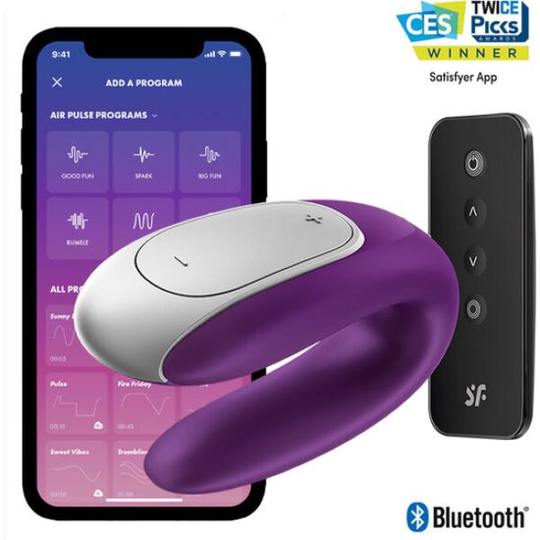 Parvibrator Satisfyer Double Fun, U-formad