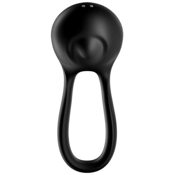 Vibrerande penisring Satisfyer Majestic Duo i svart