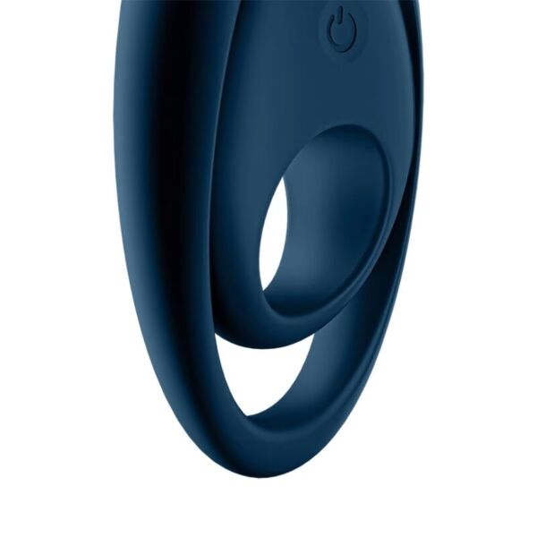 Vibrerande penisring Satisfyer Glorious Duo i mörkblått