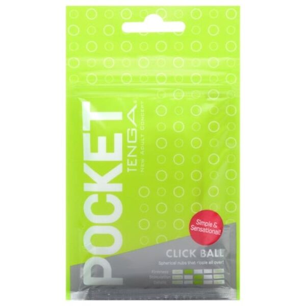 Masturbator Pocket TENGA Click Ball för engångsbruk