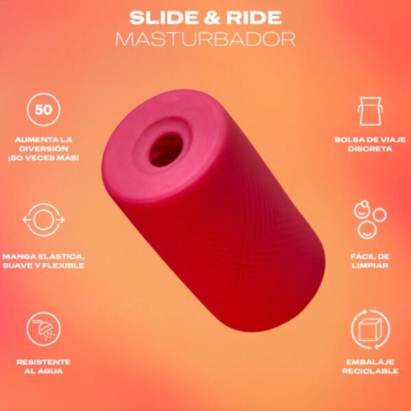 Masturbator Durex Slide & Ride i rosa