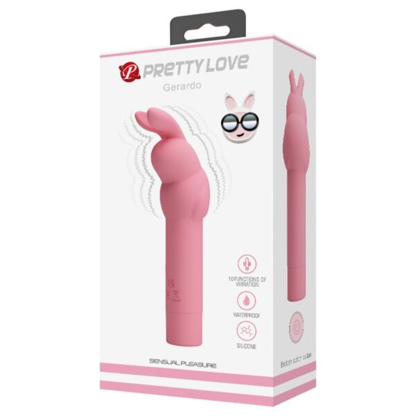 Klitorisvibrator Pretty Love BI-300008-1 i silikon