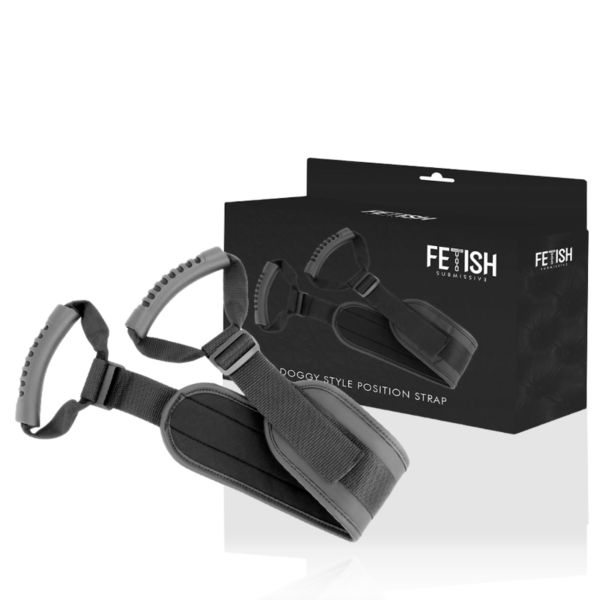 Vadderad Fetish Submissive Doggy Style Harness med justerbara remmar