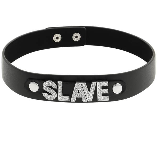 Svart choker-halsband Coquette Chic Desire