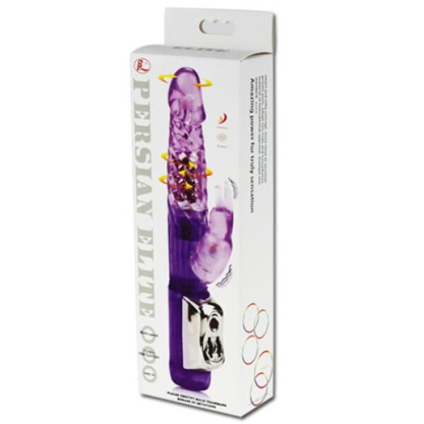 Rabbitvibrator Baile Persian Elite med dubbel rotation