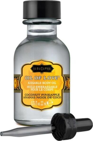 Kyssbar olja Kama Sutra Oil of Love, flaska på 22 ml