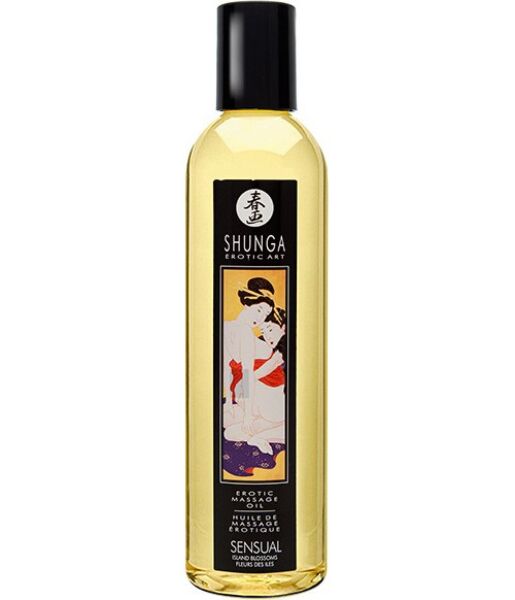 Erotisk massageolja Shunga Erotic Massage Oil tester på 60 ml