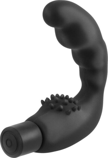 Analvibrator Anal Fantasy Reach Around från Pipedream, med böjd kropp och en bas med knoppar
