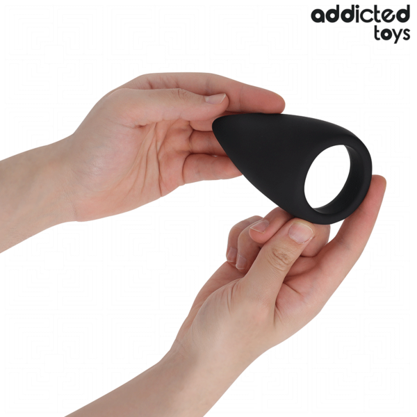 Addicted Toys penisring i droppform, utan vibration