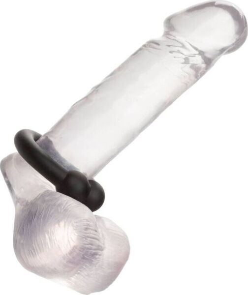 Penisring CalExotics Alpha Muscle Ring i svart silikon