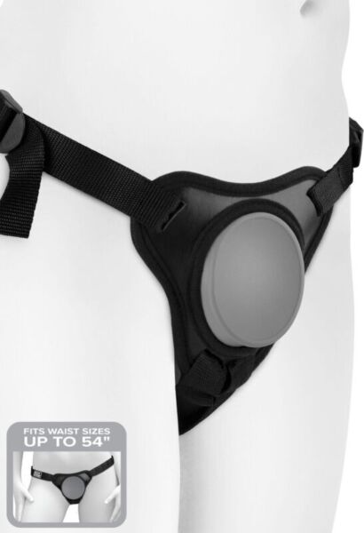Strap-on Pipedream Body Dock Elite Mini med silikonplatta och nylonband