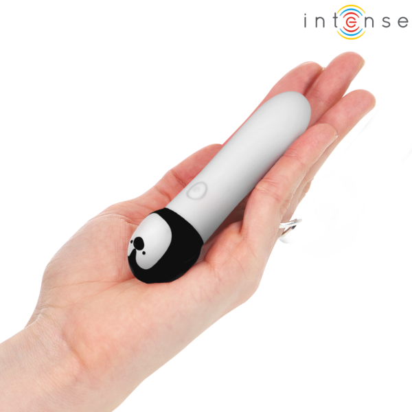 Kulvibrator Intense Rico, vit och formad som en pingvin