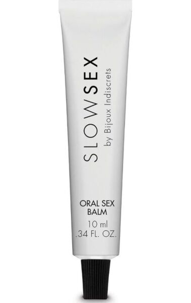 Munsexbalsam Slow Sex Oral Sex Balm från Bijoux Indiscrets, 10 ml