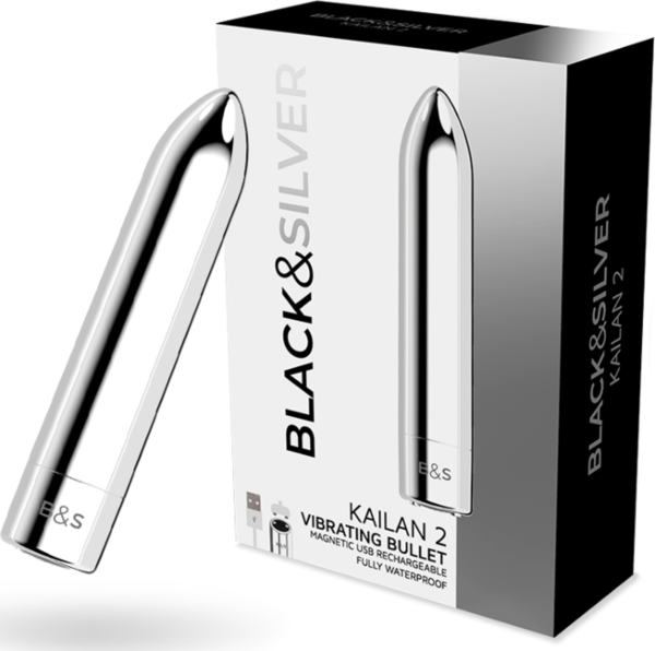 Kulvibrator Black&Silver Kailan 2