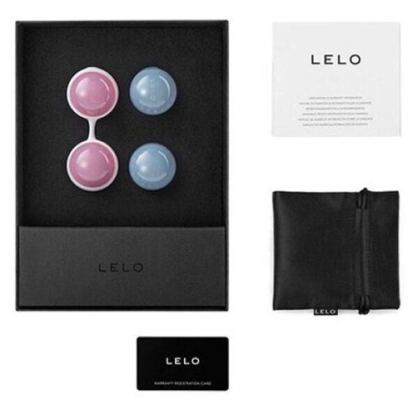 Set knipkulor LELO Luna Beads Mini med koppling i silikon