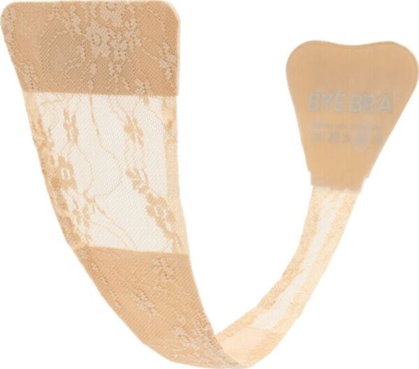 Självhäftande stringtrosa i spets Bye Bra Adhesive Thong Lace