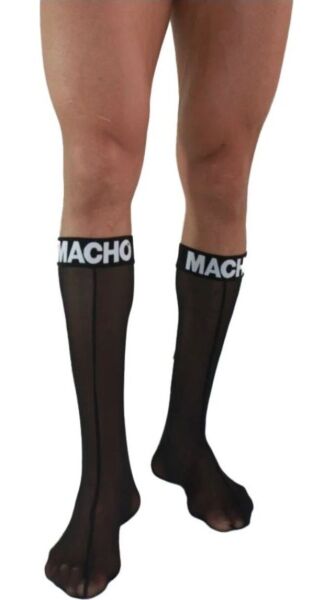 Halvgenomskinliga strumpor MACHO Fetish