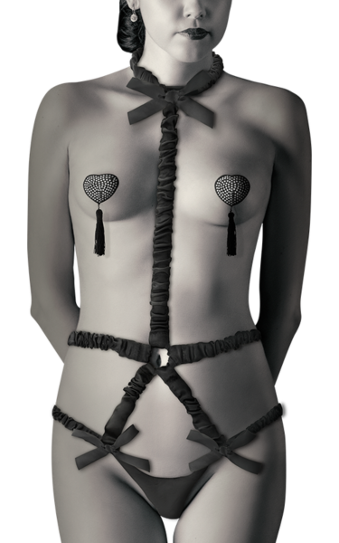Harness Coquette Chic Desire med matchande nipple covers