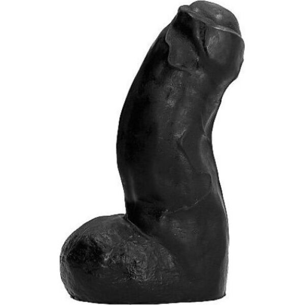 Realistisk dildo All Black AB03 Ted i svart