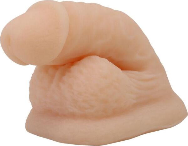 Realistisk dildo Pretty Love BW-008135N med bredare huvud, ådrad yta och bas med sugkopp