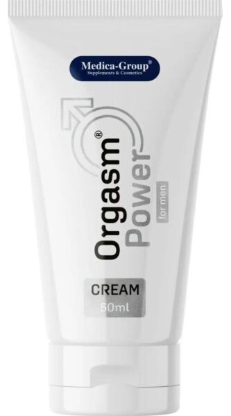 Intimkräm för män Orgasm Power For Men Cream från Medica Group, 50 ml