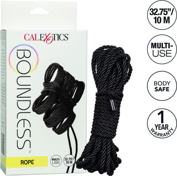 Bondagerep CalExotics Boundless Rope 10 m, hoprullat i en härva