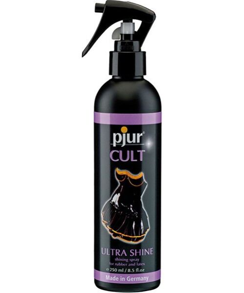 Glansspray Pjur Cult Ultra Shine 250 ml för kläder i latex och gummi