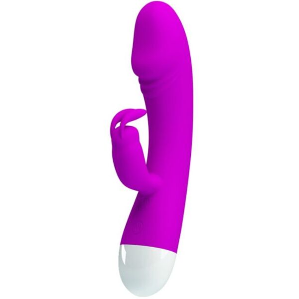 Rabbitvibrator Pretty Love Smart Will (BW-241028) med böjt skaft och kaninöron