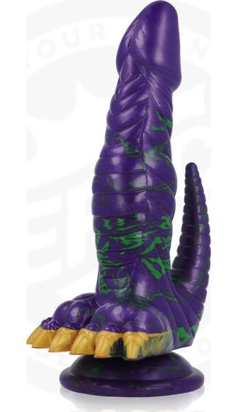 Dildo Epic Crocotta Mystic Aurora med bas