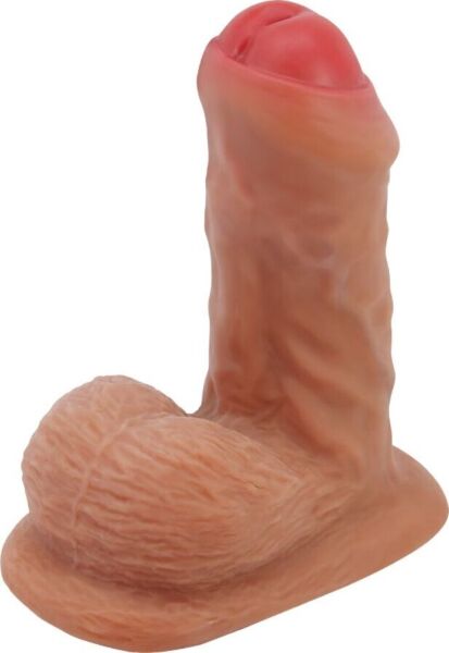 Realistisk dildo Pretty Love BW-008136N med sugkopp och testiklar vid basen