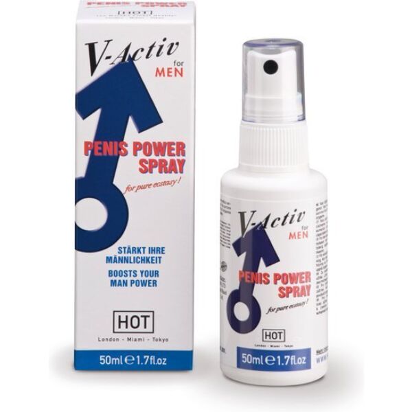 Penisspray HOT V-Activ Penis Power Spray, 50 ml