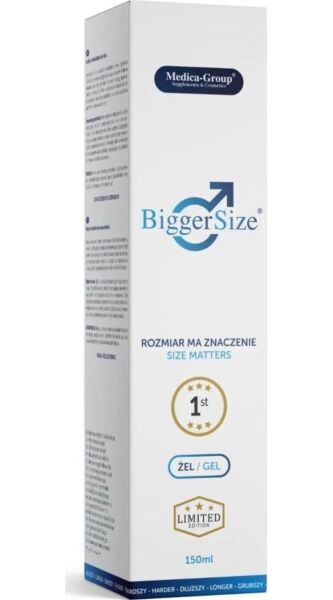 Medica-Group BiggerSize Gel intimgel 150 ml