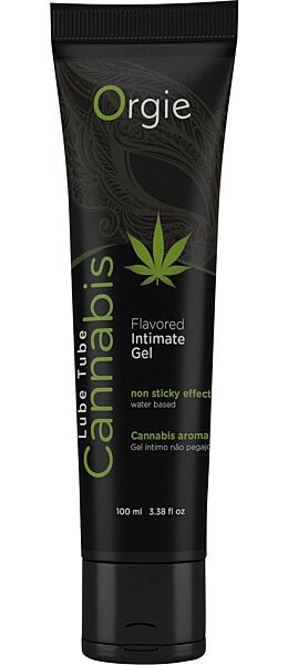 Tub med glidmedel Orgie Lube Tube Cannabis på 100 ml