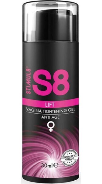 Förpackning med vaginalgelen Stimul8 S8 Lift på 30 ml