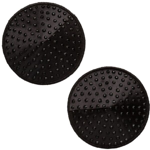 Ett par bröstvårtsskydd CalExotics Radiance med glittrande stenar