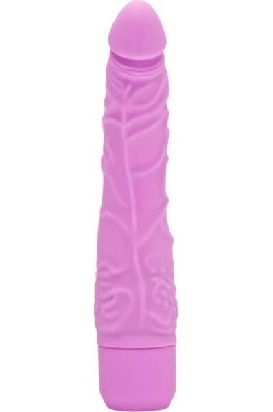 Realistisk vibrator Get Real Classic Slim, med markerade vener och tydlig topp