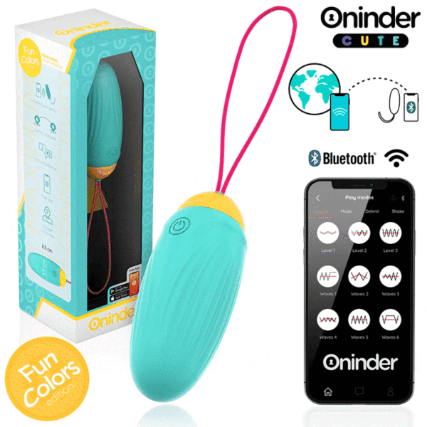 Vibrerande ägg Oninder Cute i silikon