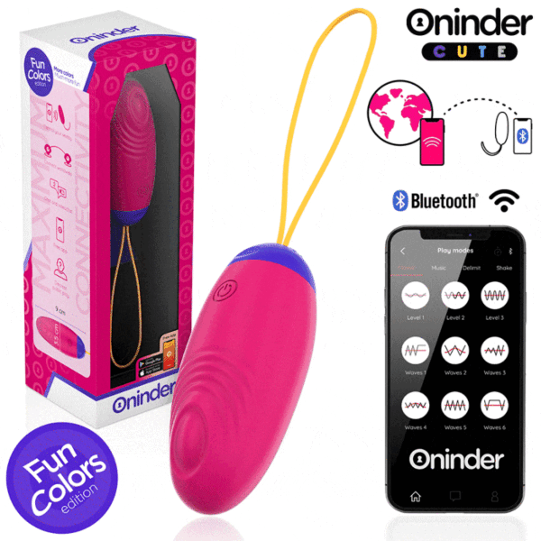 Vibrerande ägg ONINDER CUTE i silikon