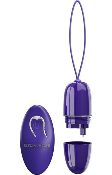 Lila vibrerande ägg Pretty Love Selkie Mini med fjärrkontroll