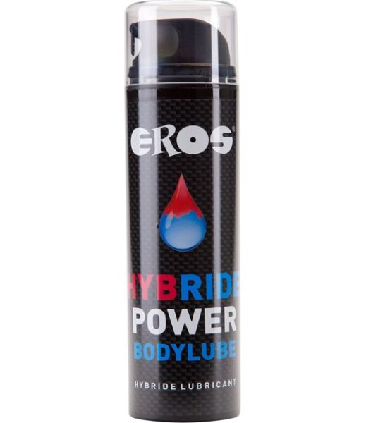 Pumpflaska med Eros Hybride Power Bodylube 200 ml